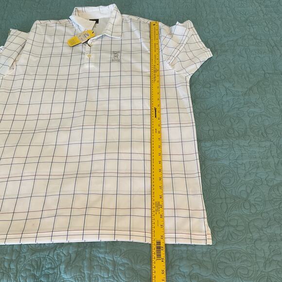 Greg Norman Play Dry Button Up Polo XXL Embroidered Rolls Royce Naples NWT - Picture 12 of 14